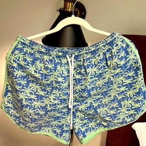 Chubbies athletic shorts “The James Fronds” XL 4 inch inseam